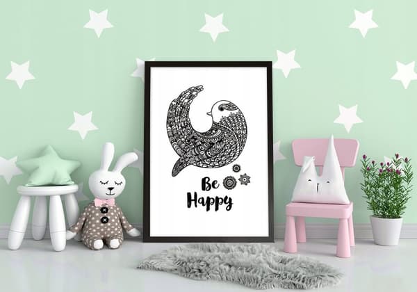 KEHYSJULISTE A4 cm Happy PD242