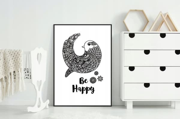 KEHYSJULISTE A4 cm Happy PD242