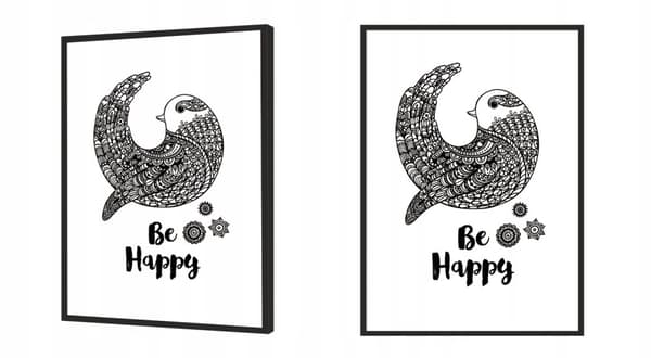 KEHYSJULISTE A4 cm Happy PD242