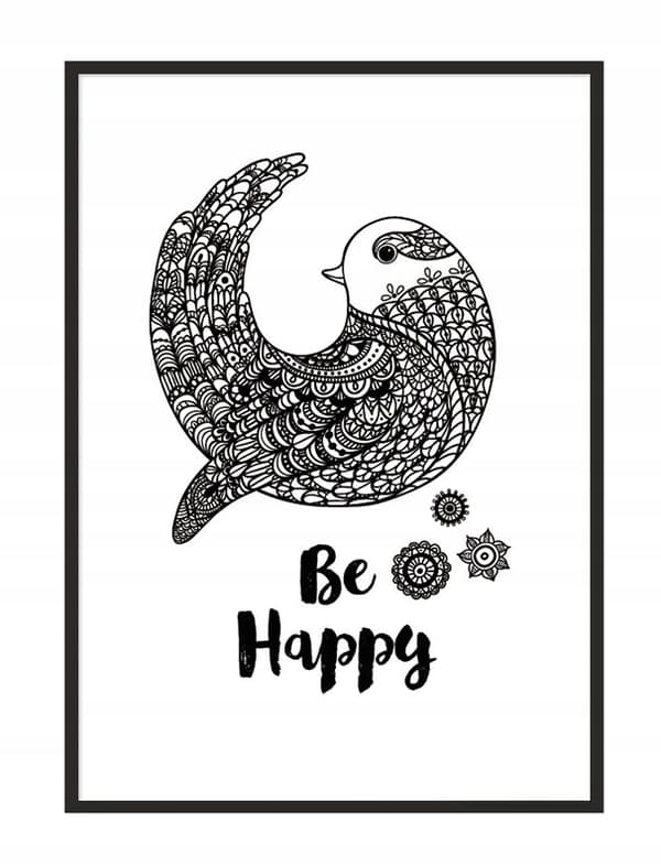 KEHYSJULISTE A4 cm Happy PD242