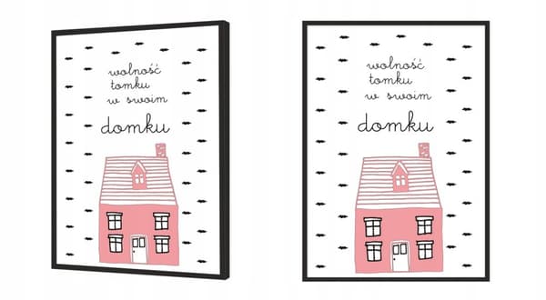 KEHYSJULISTE A4 cm House PD112