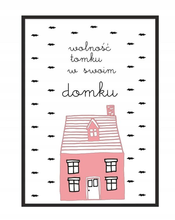 KEHYSJULISTE A4 cm House PD112