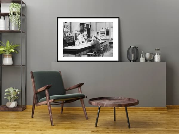 BILLEDPOKATER I RAMME 33x43 cm Retro P1303