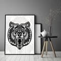 Pikkukuva 3 / 4: KEHYSJULISTE 53x73 cm Teddy Bear Tribal P590