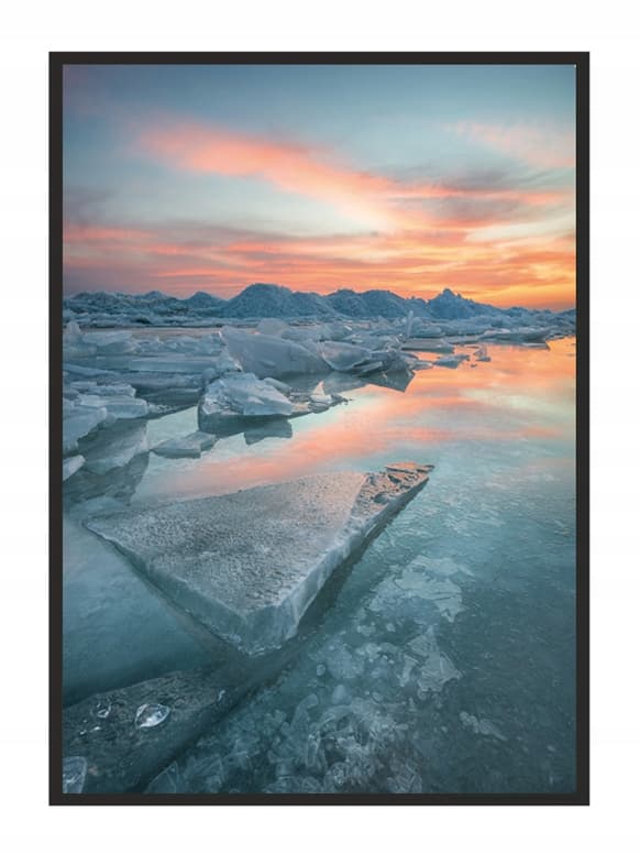 KUVAPUOLISTE KEHYISSÄ 53x73 cm Islanti P583