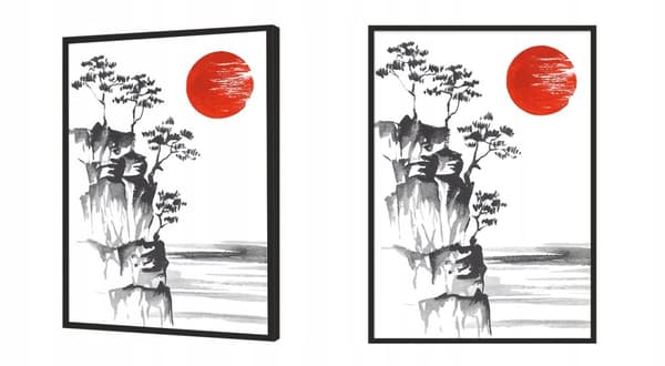 KUVAPUOLISTE KEHYISSÄ 53x73 cm Japani P721