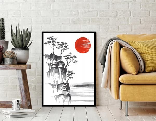 KUVAPUOLISTE KEHYISSÄ 53x73 cm Japani P721