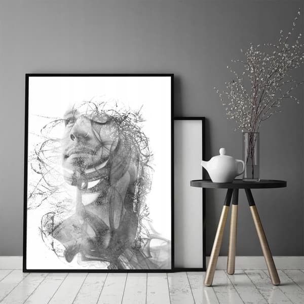 KUVAPUOLISTE KEHYISSÄ 53x73 cm Mies P738