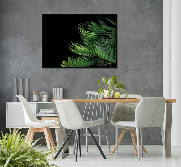 KUVAPOSTERI KEHYISSÄ 53x73 cm Lehdet Taso P925