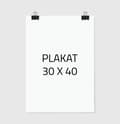 Miniatyrbillede 1 af 2: BILLEDPOSTER 30x40 cm A3 UDEN RAMME P000