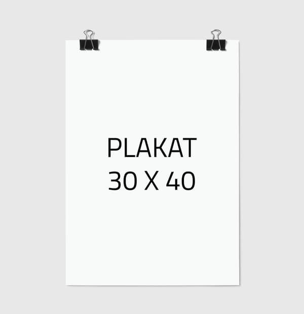 BILLEDPOSTER 30x40 cm A3 UDEN RAMME P000