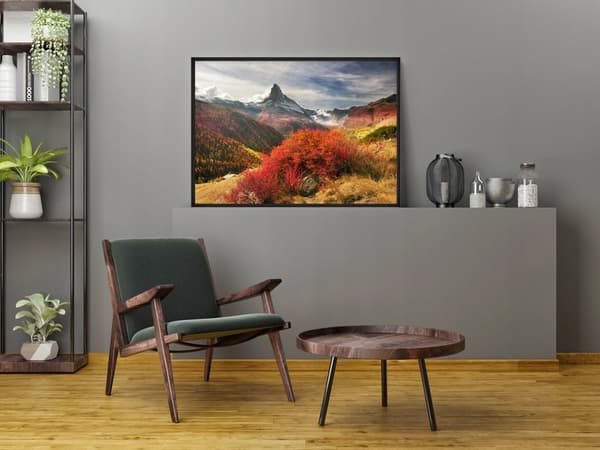 KUVAPUOLISTE KEHYISSÄ 53x73 cm Sveitsi P937
