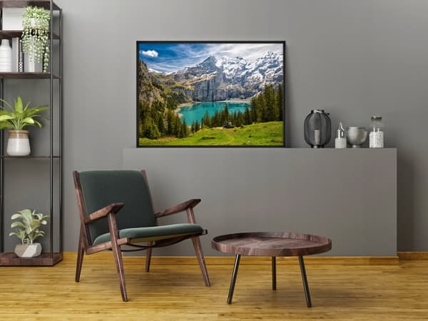BILLEDPOKATER I RAMME 53x73 cm Schweiz P931