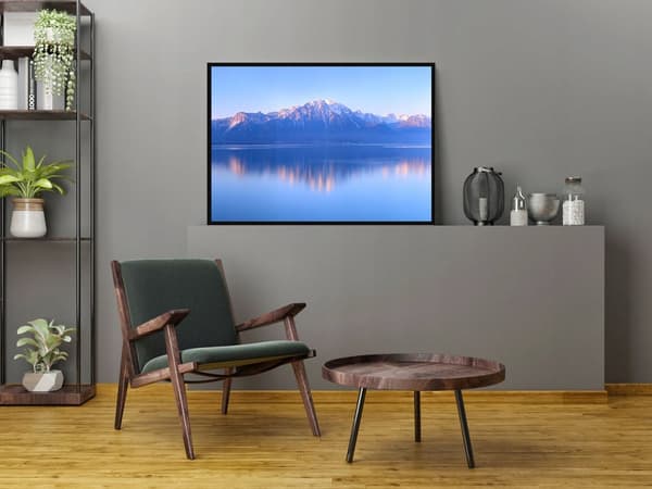 TAVELAFFIST I RAM 53x73 cm Schweiz P912