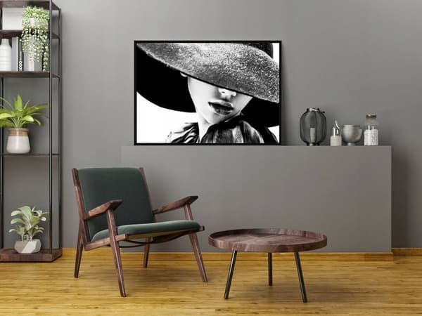 POSTER I RAM 53x73 cm Flicka P900