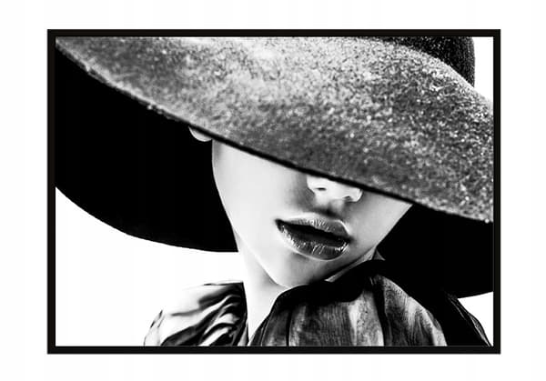 POSTER I RAM 53x73 cm Flicka P900