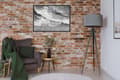 Miniatyrbild 3 av 3: TAVELAFFIST I RAM 53x73 cm Wave P824