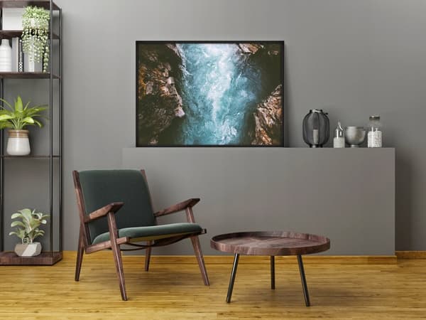 BILLEDPOKATER I RAMME 53x73 cm Skandinavisk P823