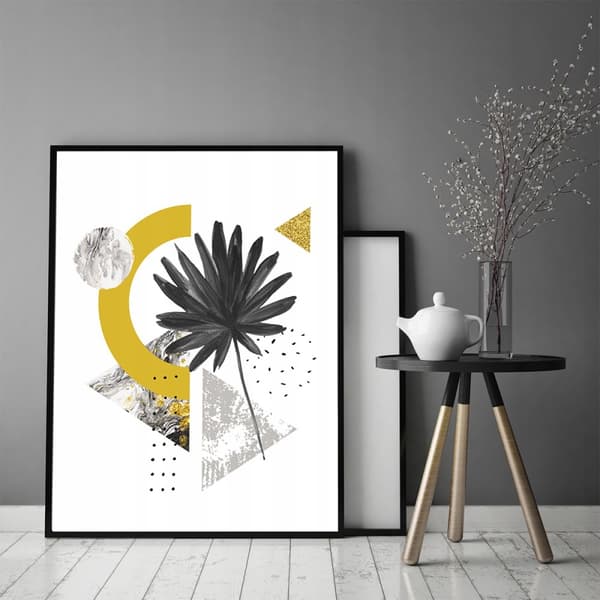 TAVELAFFIST I RAM 53x73 cm Trianglar P804