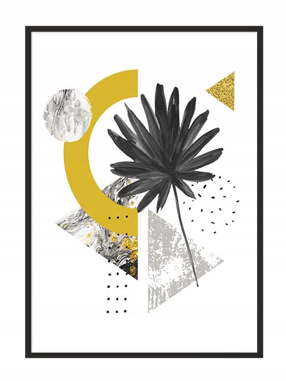 TAVELAFFIST I RAM 53x73 cm Trianglar P804