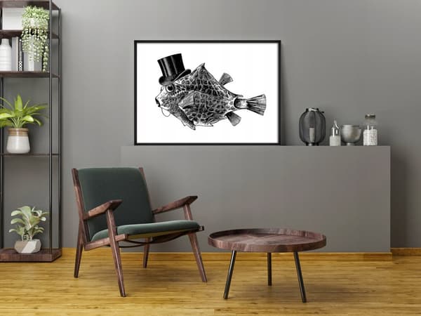 KUVAPOSTERI KEHYISSÄ 53x73 cm Herra Kala P792