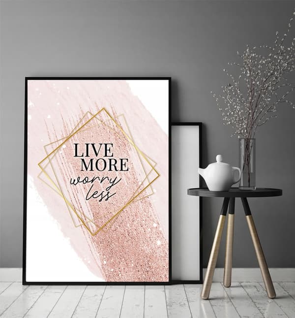 KUVAPUOLISTE KEHYISSÄ 53x73 cm Live P787