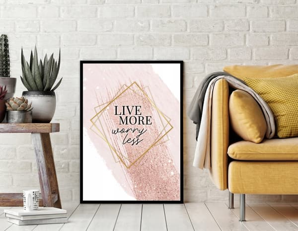 KUVAPUOLISTE KEHYISSÄ 53x73 cm Live P787