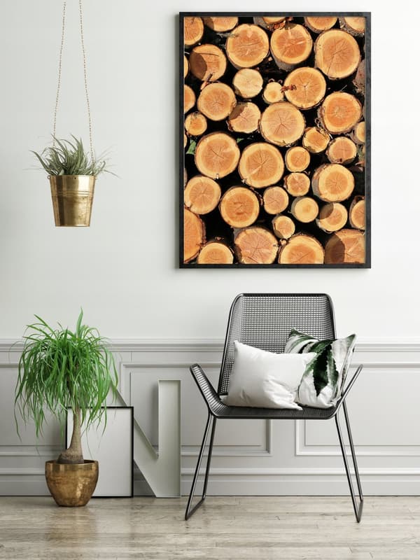 KUVAPUOLISTE KEHYISSÄ 53x73 cm Puu P776