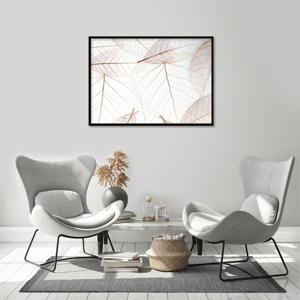 KUVAPOSTERI KEHYISSÄ 53x73 cm Kultaiset lehdet P634