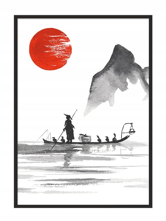 KUVAPOSTERI KEHYISSÄ 43x33 cm Japani P722