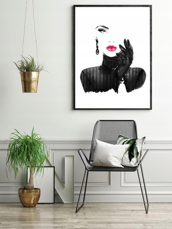 POSTER I RAM 53x73 cm Moda 2 P538