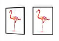 Pikkukuva 3 / 4: KUVAPUOLISTE KEHYISSÄ 53x73 cm Flamingo P557