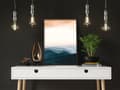 Miniatyrbild 4 av 4: POSTER I RAM 53x73 cm Berg 1 P596