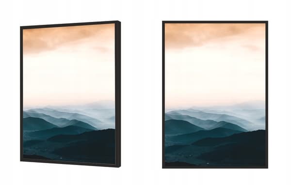 POSTER I RAM 53x73 cm Berg 1 P596