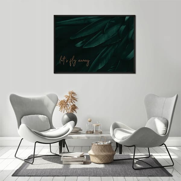 BILLEDPOKATER I RAMME 53x73 cm Vinger P627