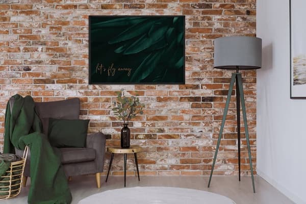 BILLEDPOKATER I RAMME 53x73 cm Vinger P627