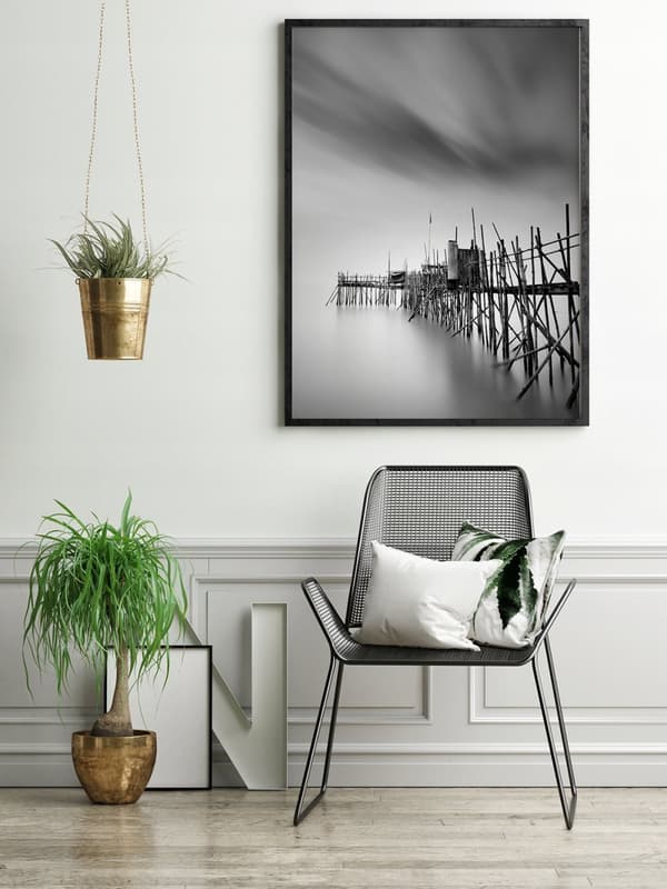 BILLEDPOKATER I RAMME 53x73 cm Molo P637