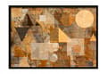 Miniatyrbillede 1 af 3: BILLEDPOKATER I RAMME 43x33 cm Geometri P618