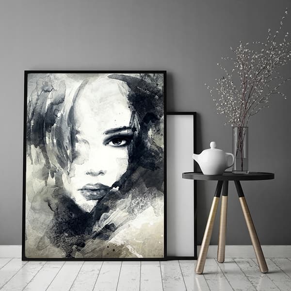 KUVA, JULISTEE KEHYISSÄ 73x53 cm Kasvot 7 P532
