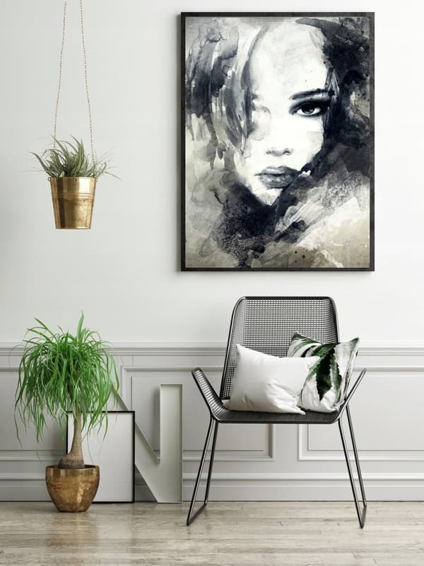 KUVA, JULISTEE KEHYISSÄ 73x53 cm Kasvot 7 P532