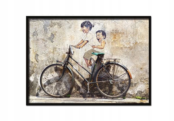 KUVA, JULISTE KEHYISSÄ 53x73 cm Bike P556 vaakasuora