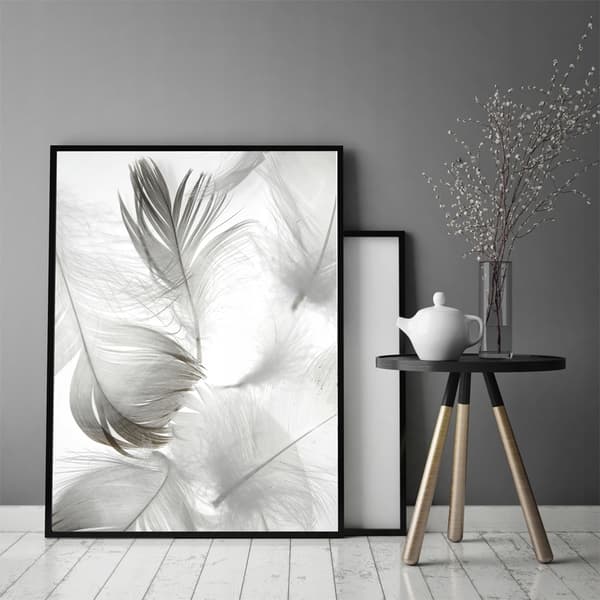 TAVELT, POSTER I RAM 73x53 cm Maskros P504