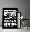 Miniatyrbillede 3 af 4: BILLEDPOKATER I RAMME 33x43 cm California P1885