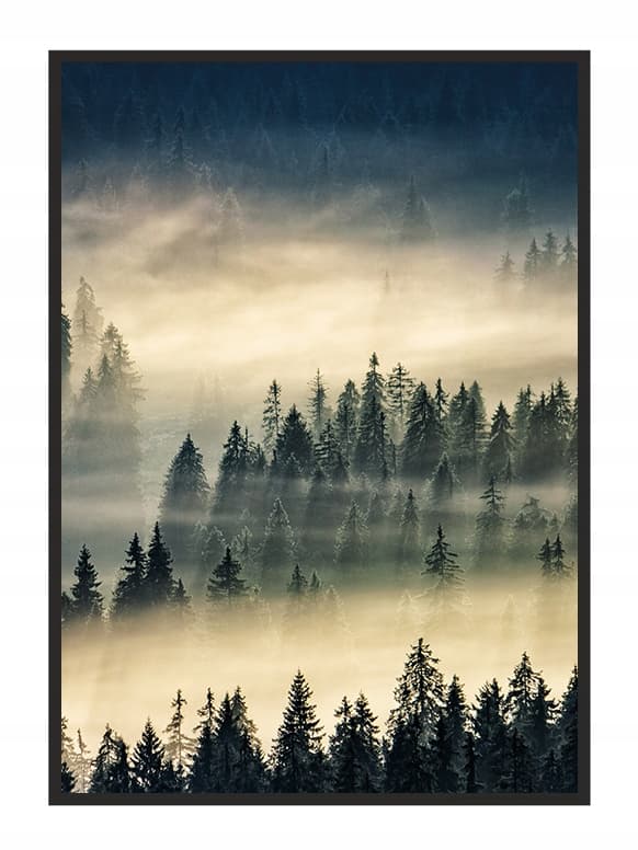 KUVAPUOLISTE KEHYISSÄ 53x73 cm Vuoret P1843