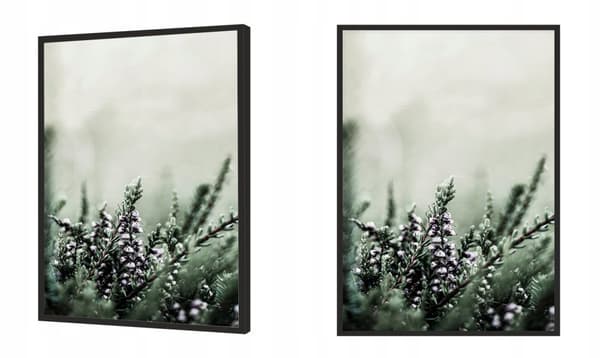 TAVELAFFIST I RAM 53x73 cm Äng P1773