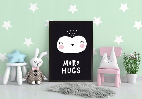 KUVAPOSTERI KEHYISSÄ 33x43 cm Hugs Scandi PD348