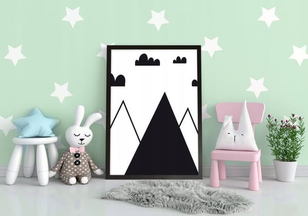 KUVAPUOLISTE KEHYISSÄ 33x43 cm Skandinaaviset vuoret PD343