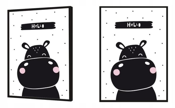 POSTER I RAM 33x43 cm Hipcio Scandi PD342