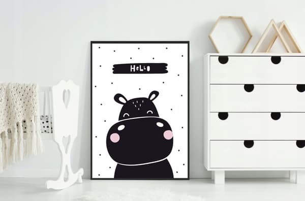 POSTER I RAM 33x43 cm Hipcio Scandi PD342