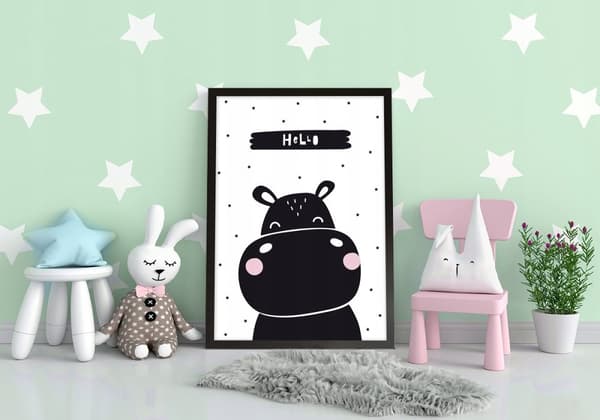 POSTER I RAM 33x43 cm Hipcio Scandi PD342
